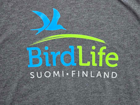 BirdLife T-paita harmaa ver 2, koko S